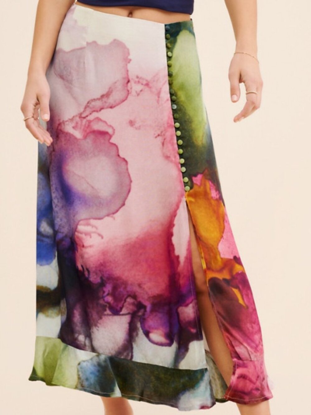 Anthropologie Bl^nk London Clania Maxi Skirt